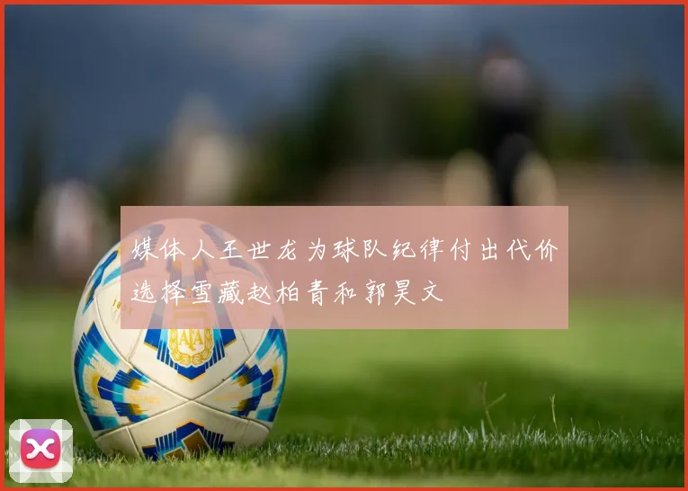 媒体人王世龙为球队纪律付出代价选择雪藏赵柏青和郭昊文